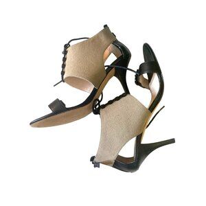 Plenty womens shoes leather & leather backed Linen size 7